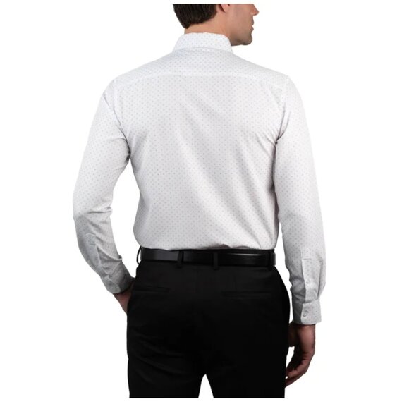 NWT Nautica Men's Performance Dress Shirt -- Iron free - Picture 3 of 9